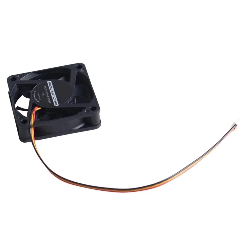 

Printer Accessories Hydraulic Cooling Fan 6015 24V 0.07A 3350RPM 60x60x15MM Replacement Part for K1 Printer