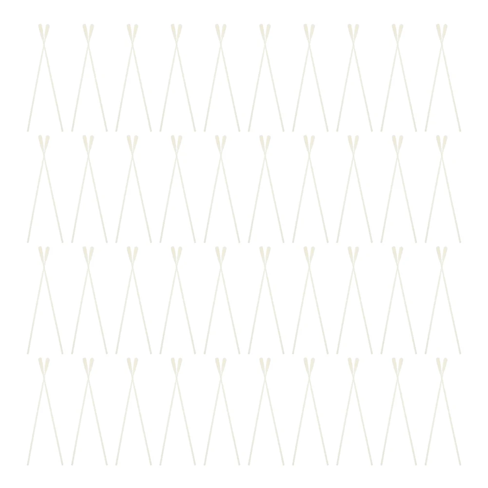 200 szt. Flokowane patyczki do pobierania próbek jamy ustnej, jednorazowe, sterylne patyczki do pobierania próbek nosowo-gardłowych, przenośne patyczki do pobierania próbek, profesjonalne.