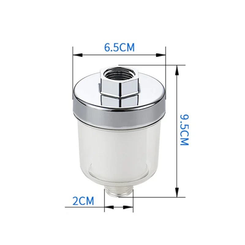 Universal Bathroom Shower Filter replaceable PP cotton core water purifier Output for Kitchen Faucet Front Purification Strainer