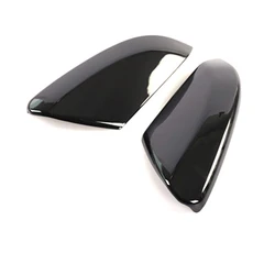Rearview Caps for Honda Civic 10th Gen 2016-2020 Replacement Rear View Side Door Mirror Wing Cover Black ABS