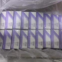 12pcs Suture Thread Pet Dog Use 75CM With Needle 1/0 2/0 3/0 4/0 5/0 Teaching Clinic Hospital Exercises
