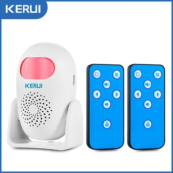 KERUI M120 스마트 동작 감지기 알람, PIR 적외선 도난 방지 웰컴 차임 초인종, 차고 상점 가정 보안용