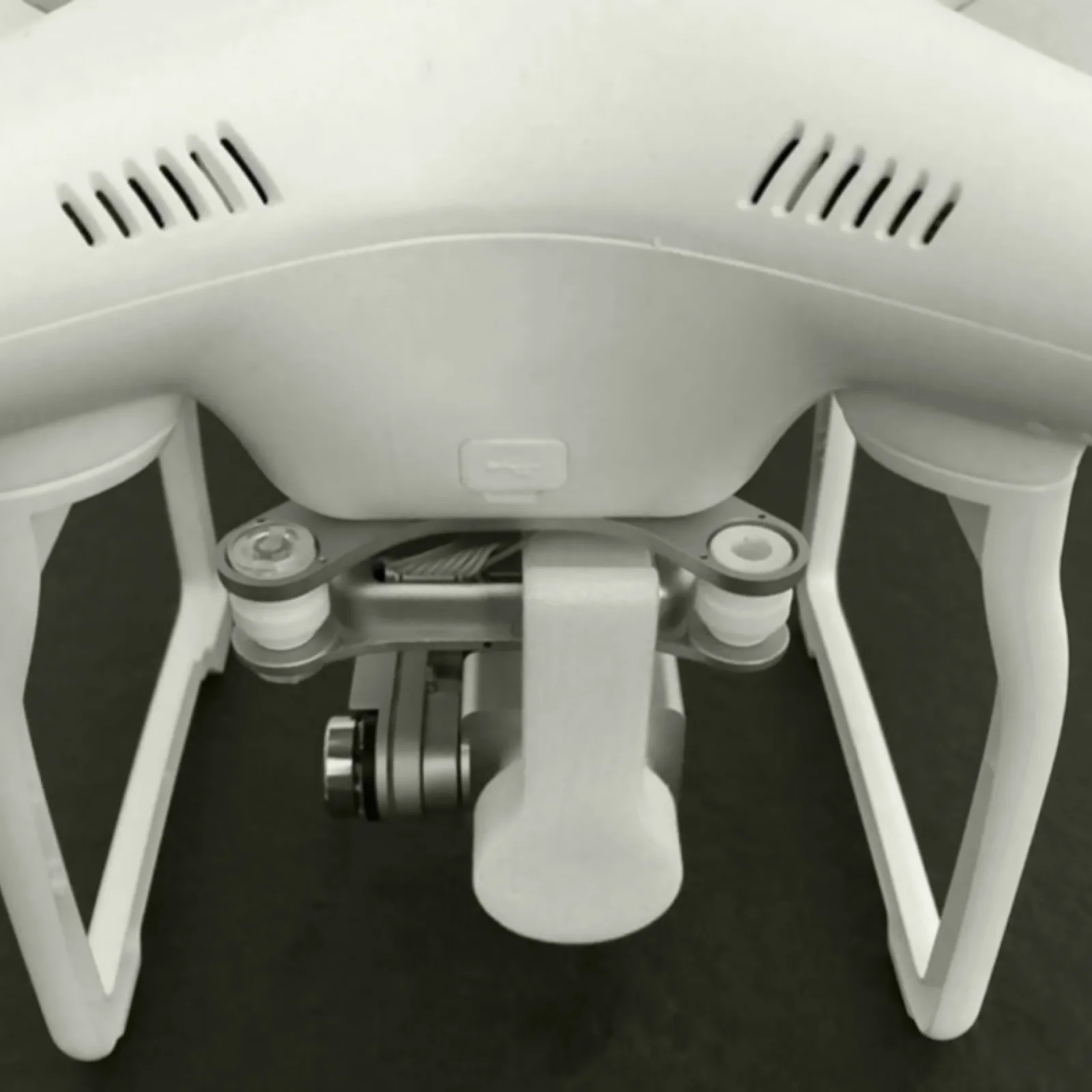 Reemplazo de tapa de lente de cámara PLA impresa en 3D, cubierta protectora para DJI Phantom 3, accesorios estándar para drones, cubiertas de lentes a prueba de polvo