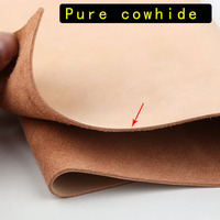 Genuine rawhide leather, first-layer cowhide leather, soft cowhide, 1.5mm thick, water-absorbent and breathable soft leather fab