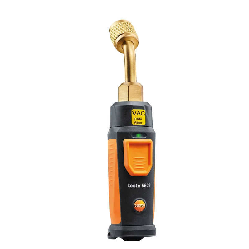 Testo 552i Digital Vacuum Gauge Smartphone App Controlled Wireless Air Conditioning Refrigeration Systems Vacuum Probe