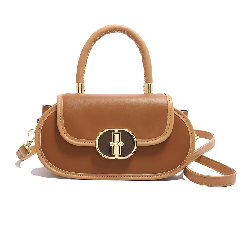 

2025 new women's bags fashion personality foreign-style small square bag niche design single-shoulder diagonal cross-body bags