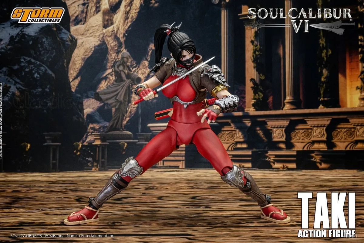 【Original】Storm Collectibles TAKI - SOUL CALIBUR VI FIGURA DE ACCIÓN Modelo de juguete