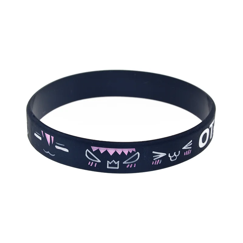 50 Stück Anime-Geschenk-Armbänder aus Silikonkautschuk, OTAKU-Armband für Männer, Frauen und Jugendliche, Partygeschenke – Detail 8