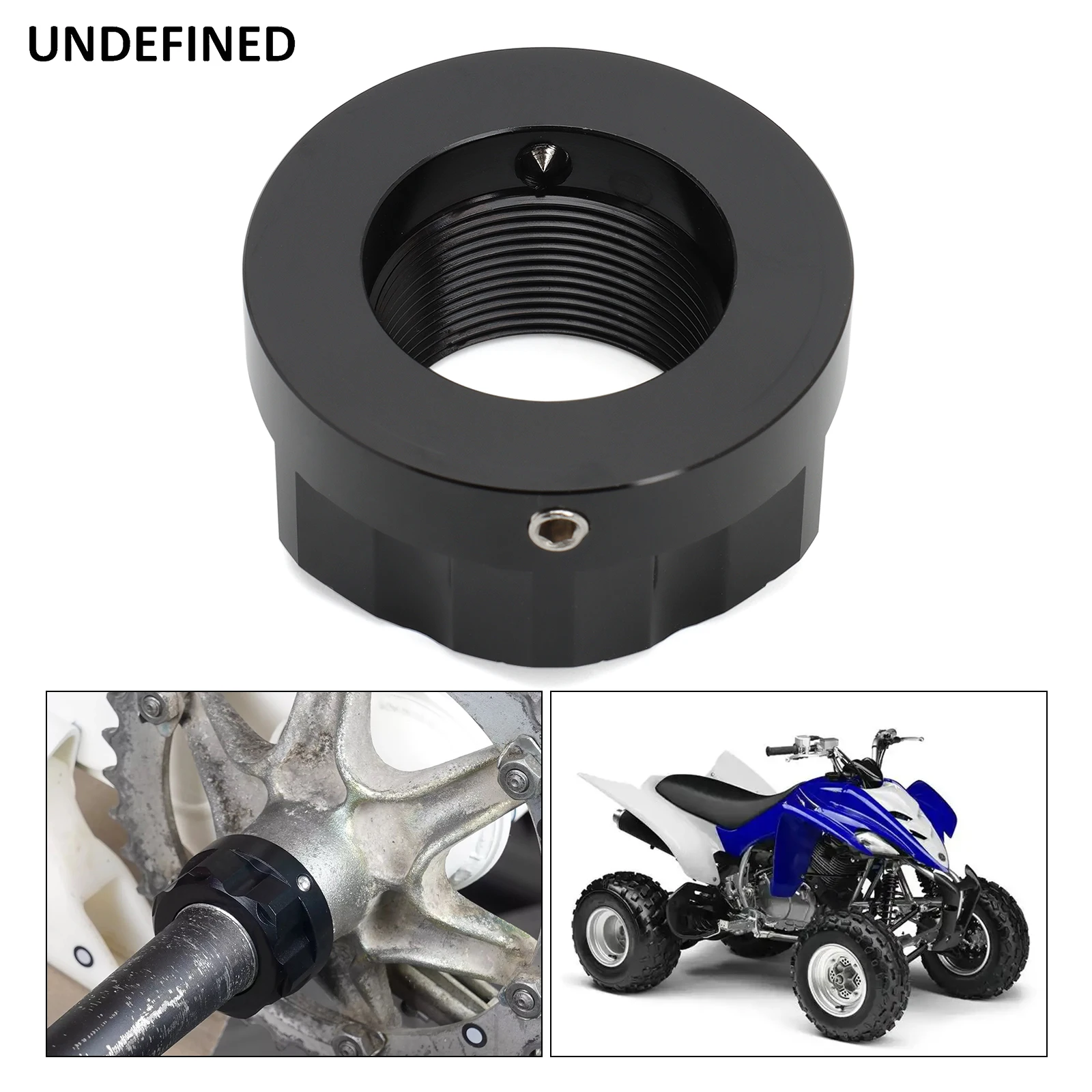 دراجة نارية ATV الألومنيوم باستخدام الحاسب الآلي عملية بأكسيد الخلفية قفل المحور الجوز لياماها بانشي الناسف بريز أشيب #4