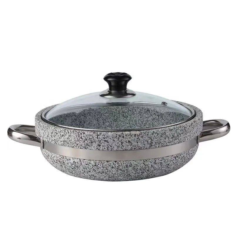 

Большой размер, гранитный суповый горшок с прямым нагревом, муурный камень, горячий горшок, приготовление вок, выпечка, рис, приготовление еды, сервировка, каменный горшок