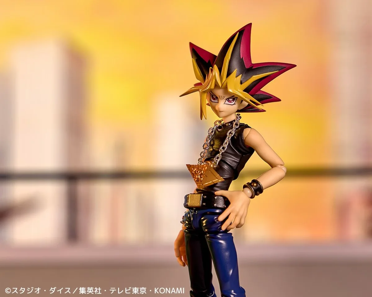 

Original Kaiyodo Revoltech YAMI YUGI Action Figures Collection Anime Model Toys Figura Gifts