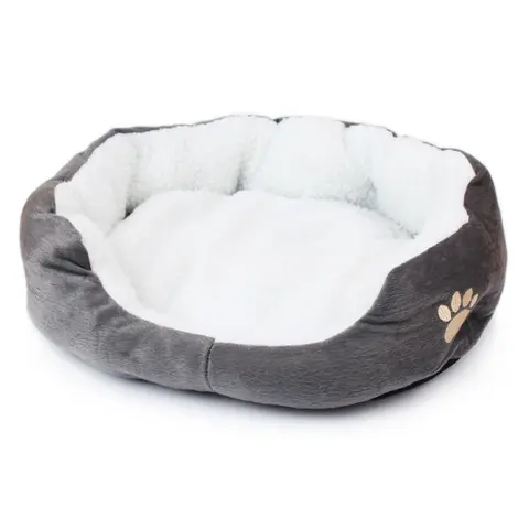 개 침대 고양이 침대 두꺼운 PP 면화 개 동굴 침대와 소파가 있는 애완 동물 침대 작은 강아지 고양이 침대에 적합 개 침대 고양이 침대 두꺼운 PP 면화 개 동굴 침대와 소파가 있는 애완 동물 침대 작은 강아지 고양이 침대에 적합
