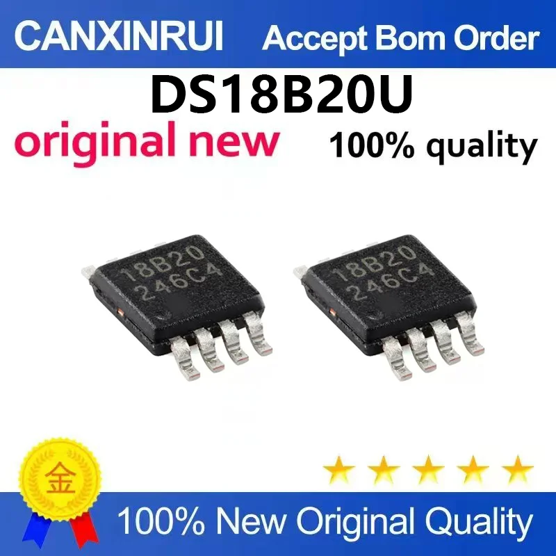 （5pcs-100pcs）Brand new original UMW DS18B20U MSOP-8 single bus temperature sensor chip