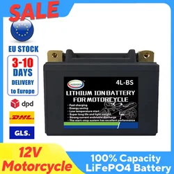 統合されたバッムボードバイクバッテリー、リン酸リチウム電池、LiFePo4、4l-bs、160ccaサイズ、112x70x89mm、12v
