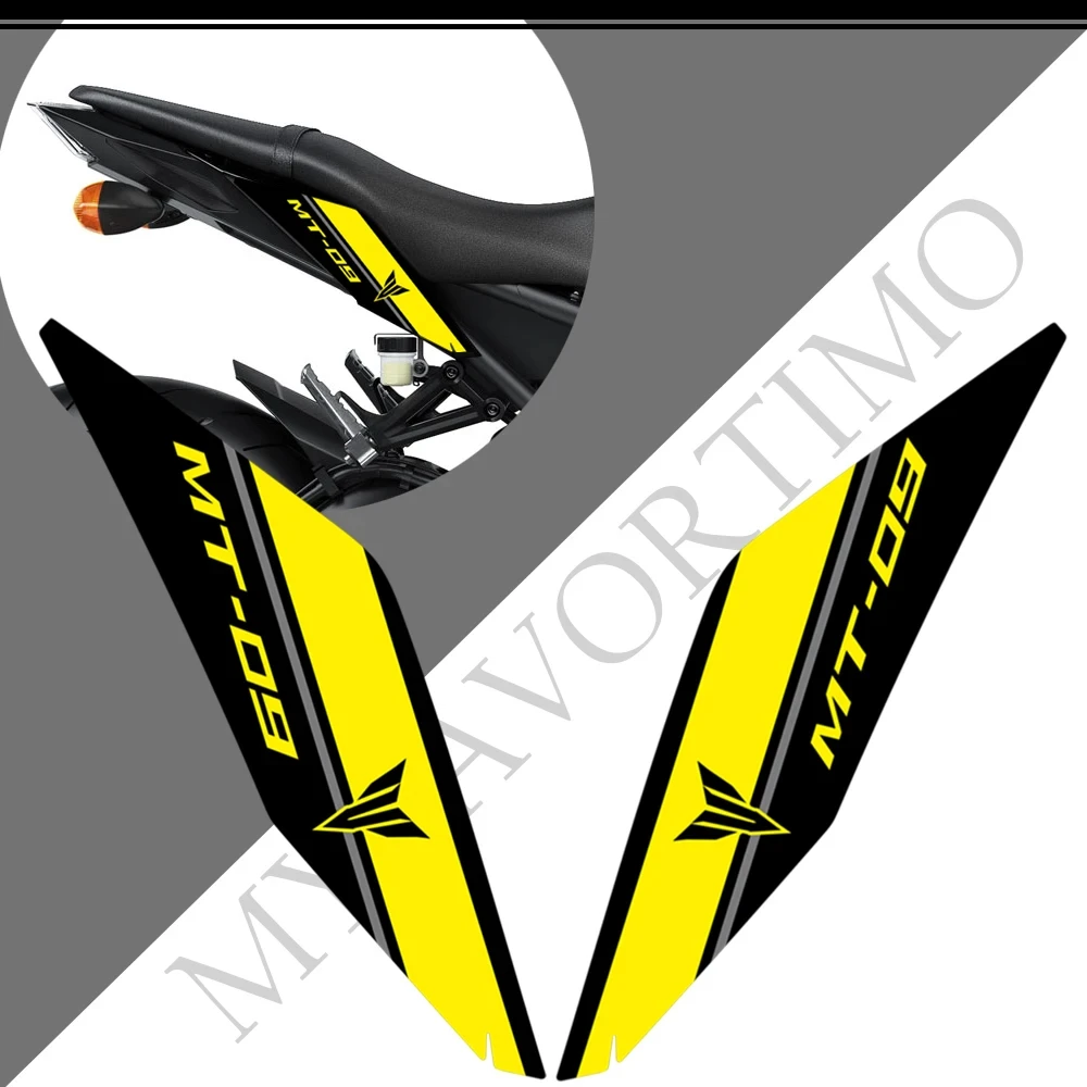 

MT09 Fit Yamaha MT09 MT FZ 09 Motorcycle Tank Pad Protector Stickers Fairing Motorcycle Knee Decal Fender Windshield 2016-2020