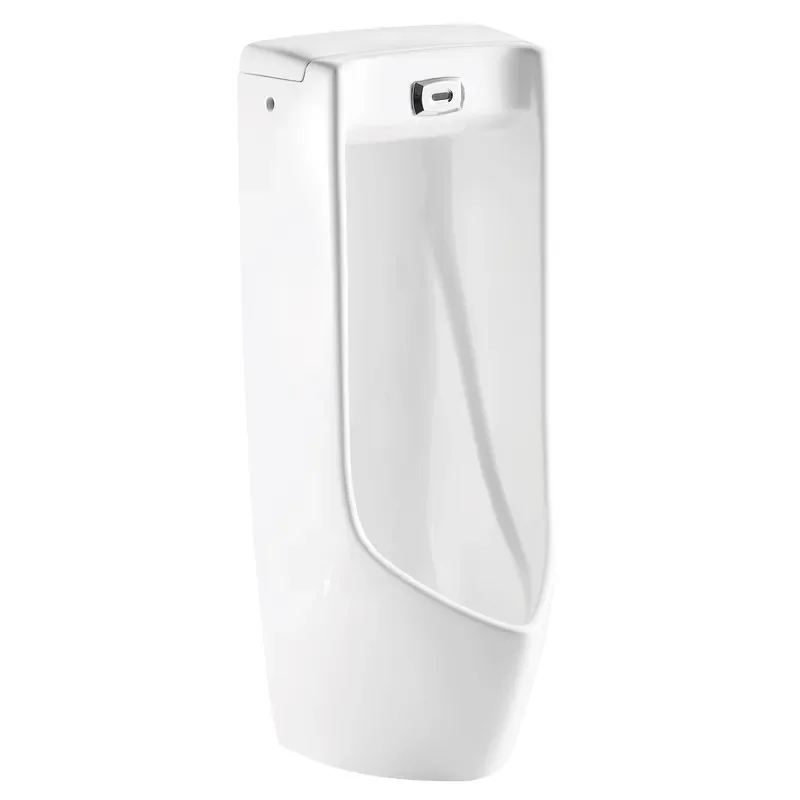 for  Modern Ceramic Standing Urinal with Sensor Function Single Nozzle Design  Hotel Use Unisex Suitable  All Guests