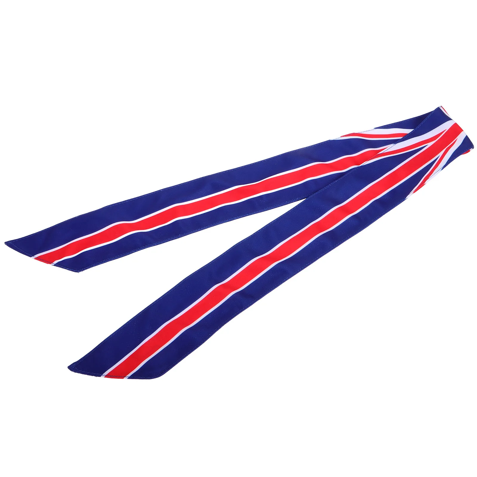 Red Blue Rice Flag Print Sports Sweatband Headband Non Slip Comfortable Men Women Running Basketball Yoga Pirate Style Workout