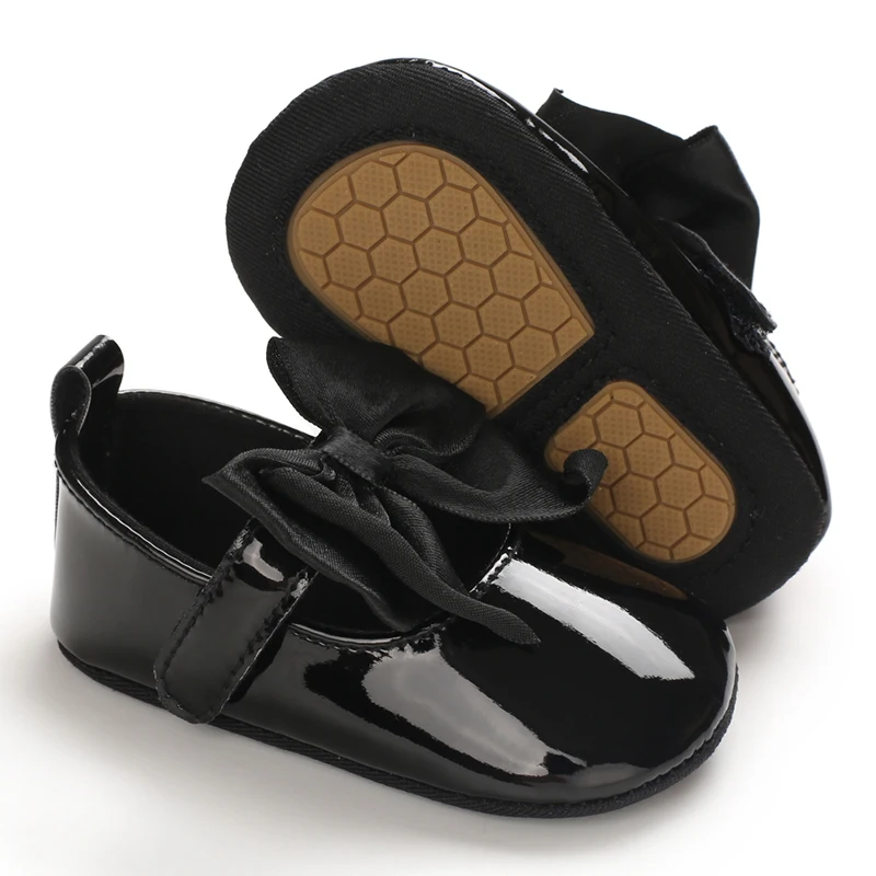 Fashionable and versatile Mary Jane flat shoes, comfortable baby shoes for 0-18 months, birthday party princess shoes