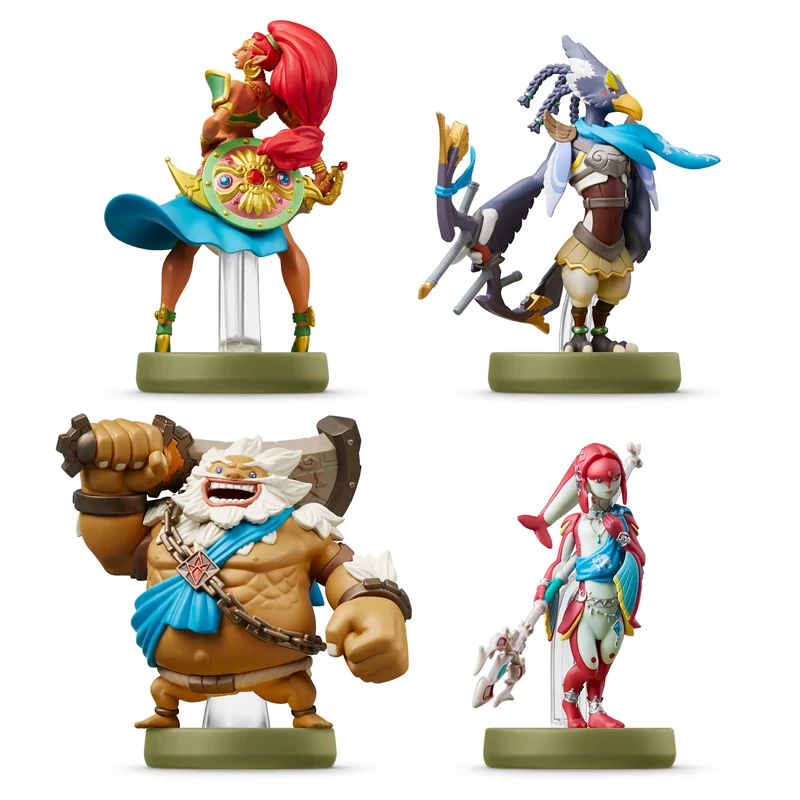 ARTSWIFT Amiibo - The Legend of Zelda: Breath of the Wild 4 Champions Collection European Version Original Region Free