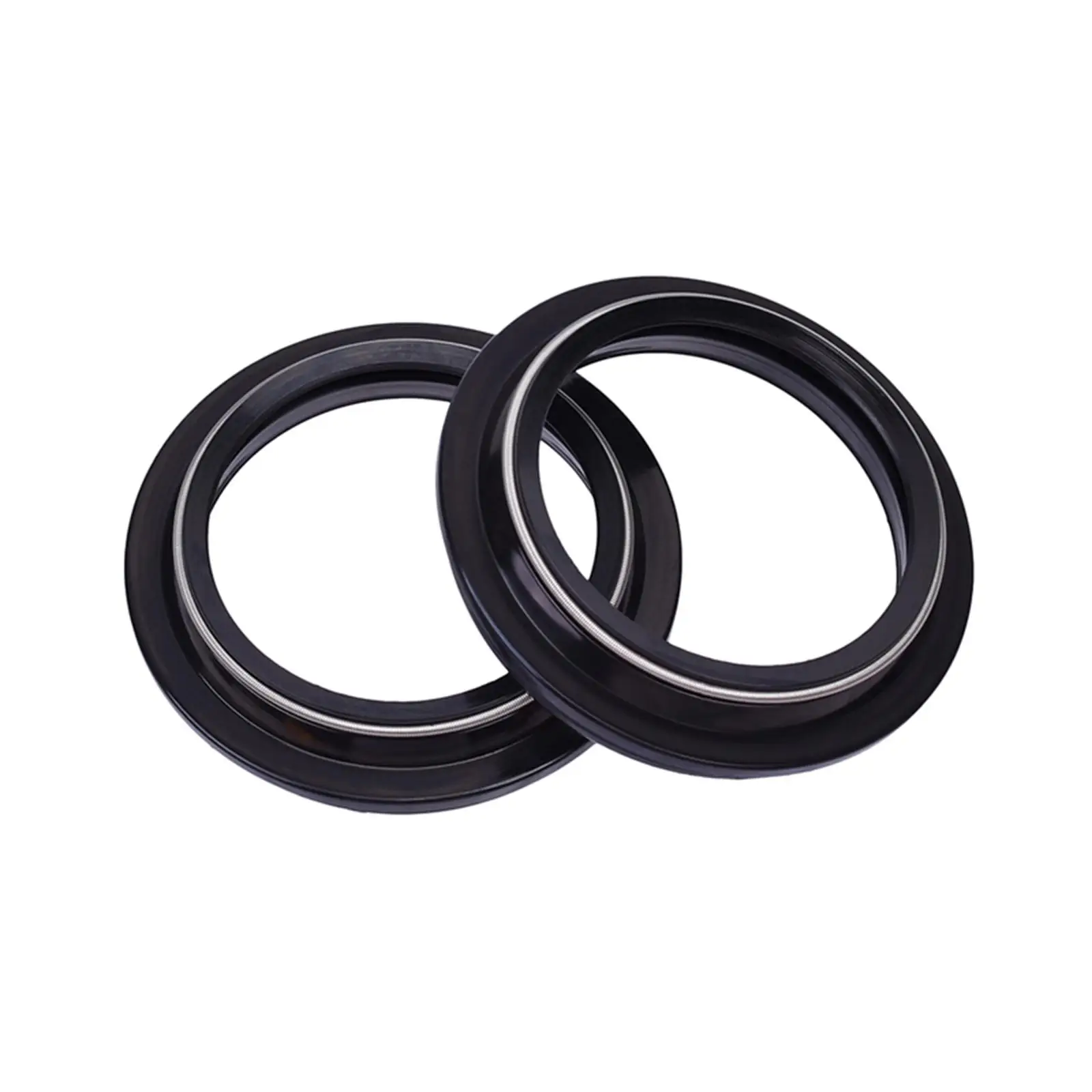 Front Fork Shock Oil Seal and Dust Seal Set Accessory 47x58x11 for Crf250R Crf450R Motocross Crf250x Off Road