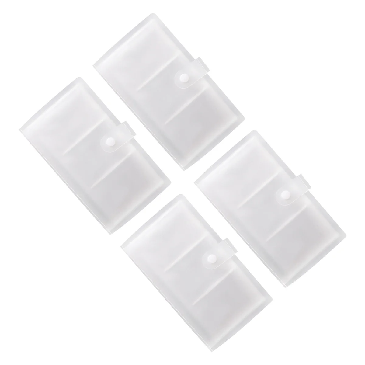 4 قطعة 120 حامل الأعمال بطاقات حامل بطاقات الاسم المنظم المحمولة بطاقة تخزين كتاب اللوازم المكتبية