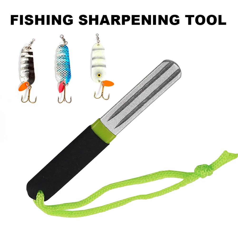 

Fishing Hook File Grindstone Diamond Knife Sharpener Outdoor Fishing Tackle Tool Сигнализатор Поклёвки Рыбалка