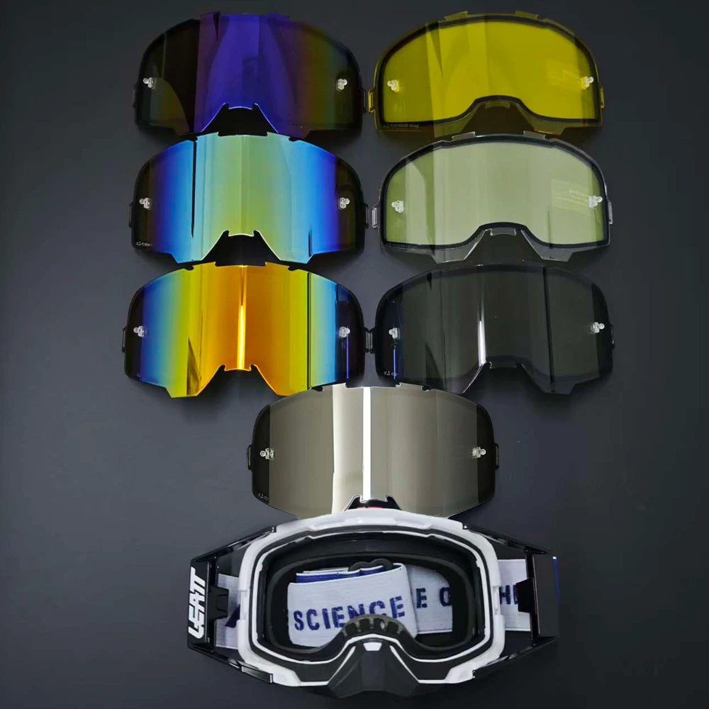 MX Motocross Goggle Replacement Lens for VELOCITY 6.5, Double Layers Anti-Fog UV400 Off-Road Motorcycle Lens