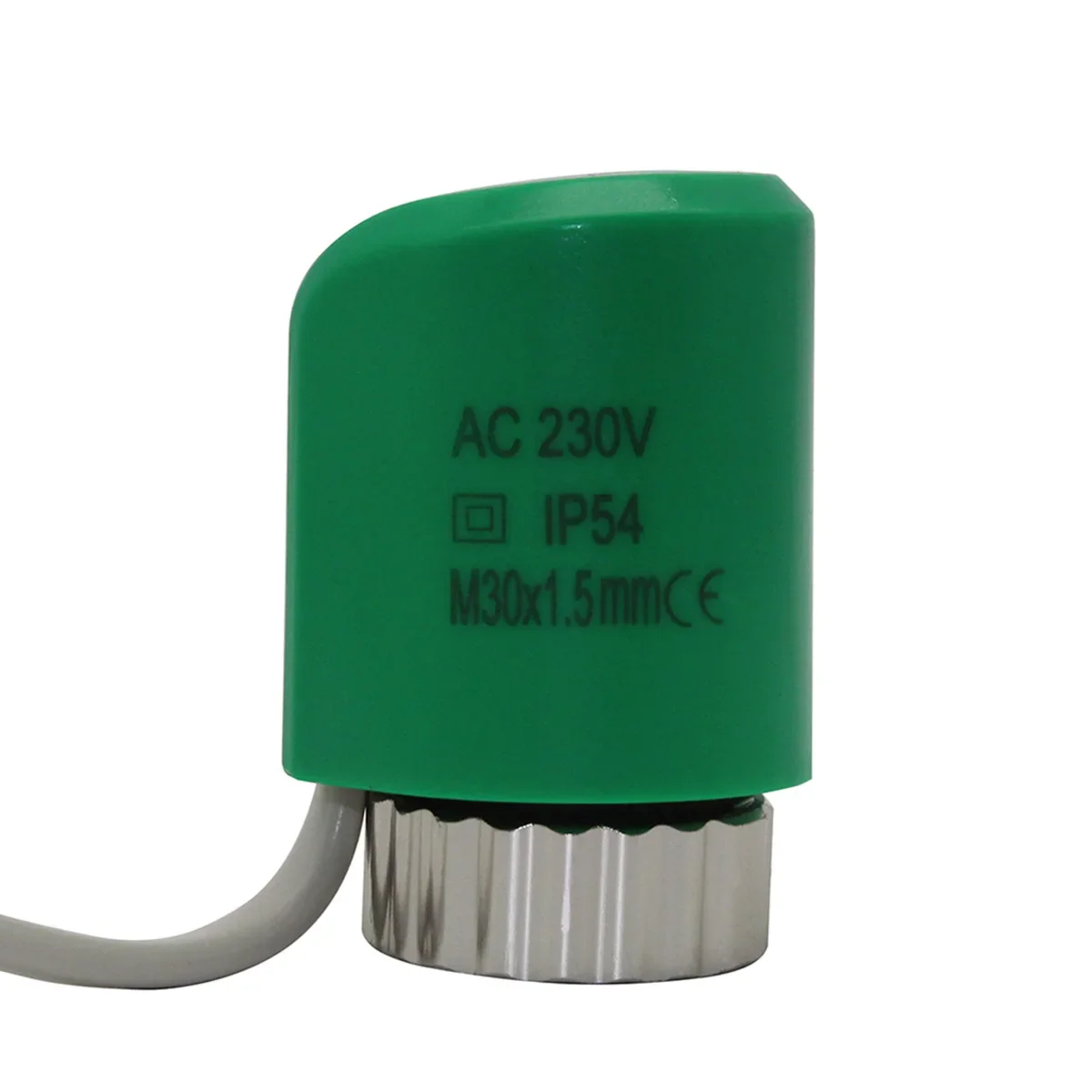 220V NO NC electric thermal actuator valve head for thermostat manifold underfloor heating radiator normally opened closed