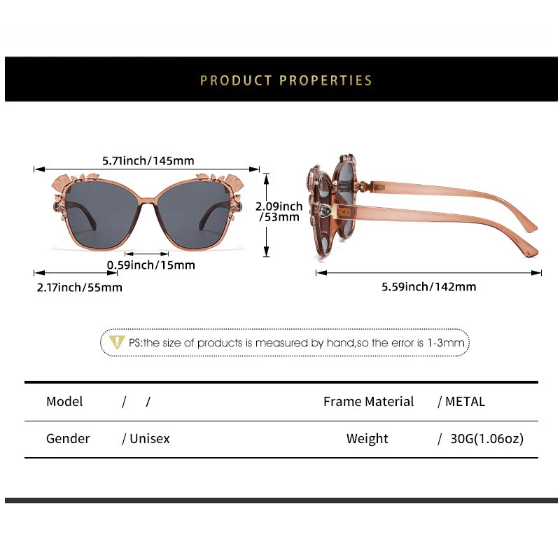 ZLY 2024 New Fashion Cat Eye Sunglasses Women Men Gradients Lens Y2K Euro America Style Diamond Decoration Frame Luxury UV400