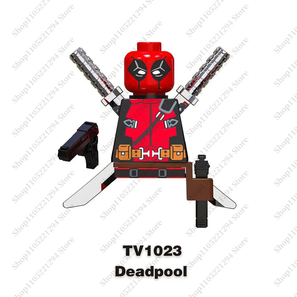 Marvel Bausteine Spielzeug MINI Brick Toys Venom Loki Invincible Omni Man Hela Zusammenbaubare Puppen Spielzeug Urlaubsgeschenke