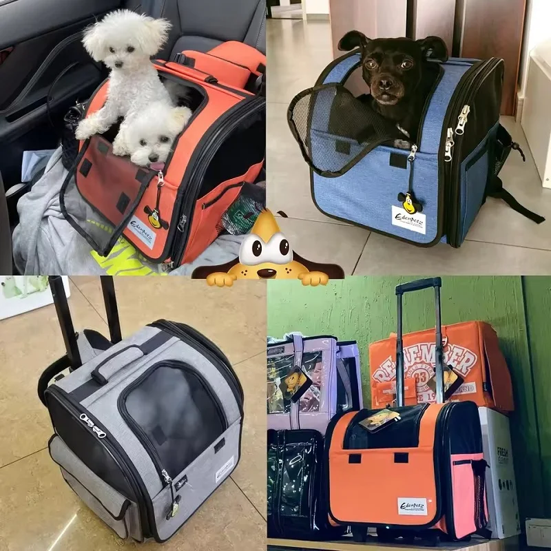 Vantaggi del trasportino con ruote per cani