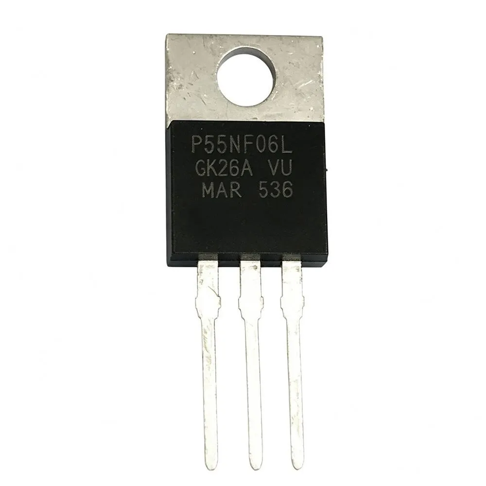 5PCS P55NF06L STP55NF06L RFP70N06 60V 70A RG2006LN 600V 20A MURF860 600V 8A IRF540FI 100V 20A P75NF75B STP75NF75B 75V 80A