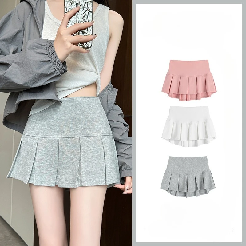 

Skirt for Women's Summer New Style, Pure Desire To Show Off Thinness, A-line Short Skirt, Sports Anti Slip Half Skirt