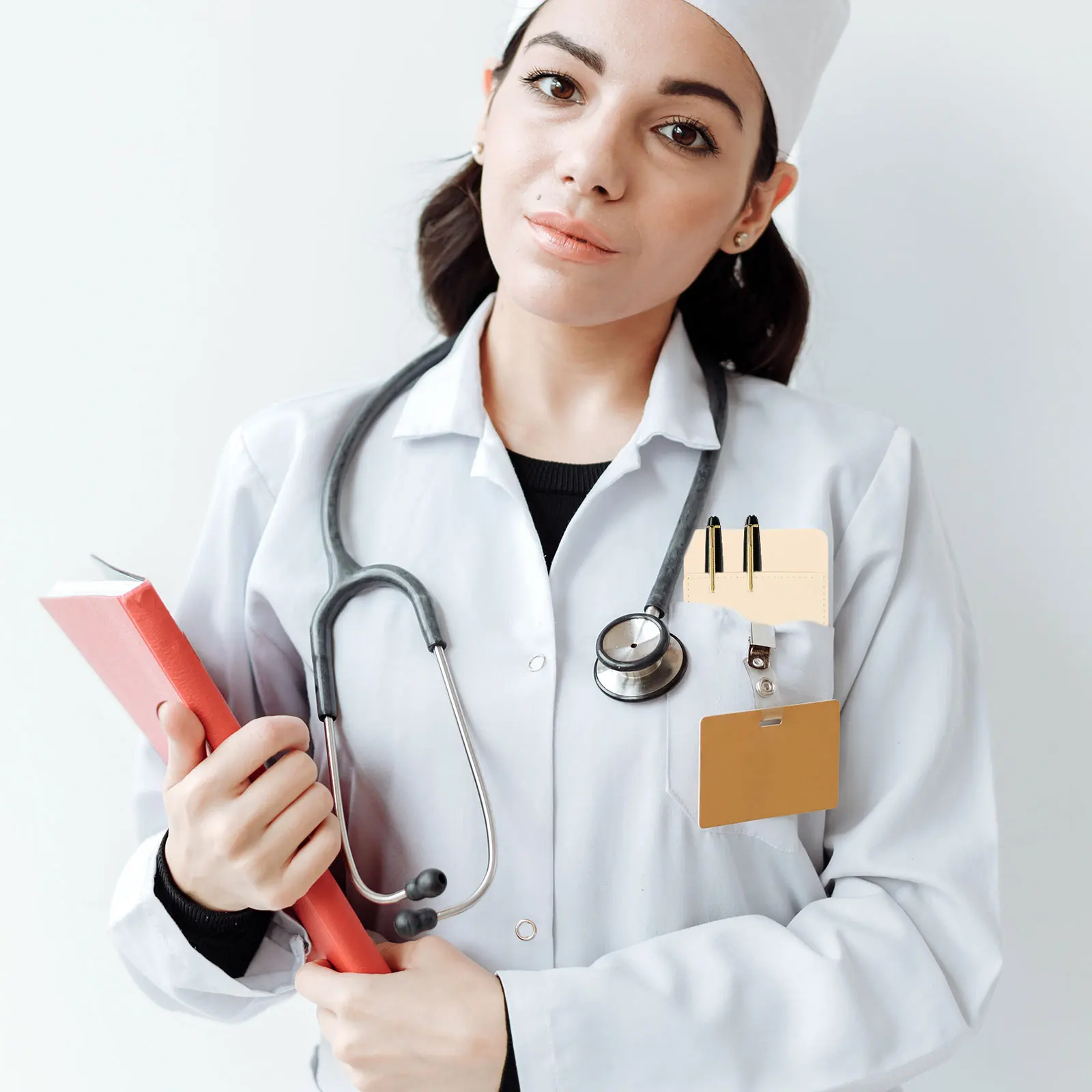 

Leak Proof Pencils Bag Nurse Pen Storage Pouch Material Doctor Pen Organizer Daily Use Pocket Protectors for Shirts