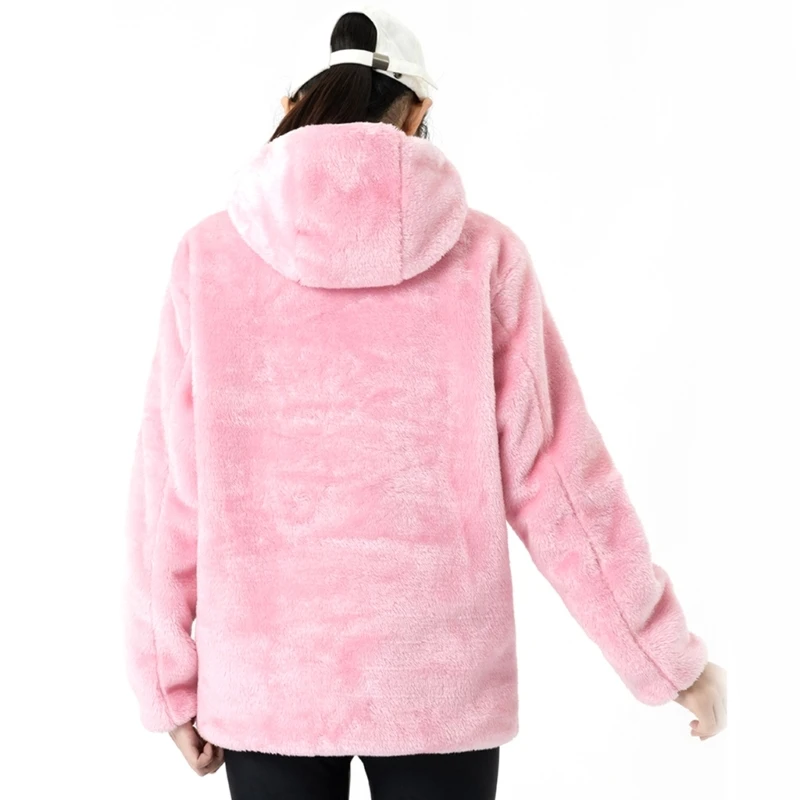 Stylish Heated Sweatshirt Heating Coat Keep Warm in Cold Weather Perfect for Outdoor Activities and Travel  Dropship