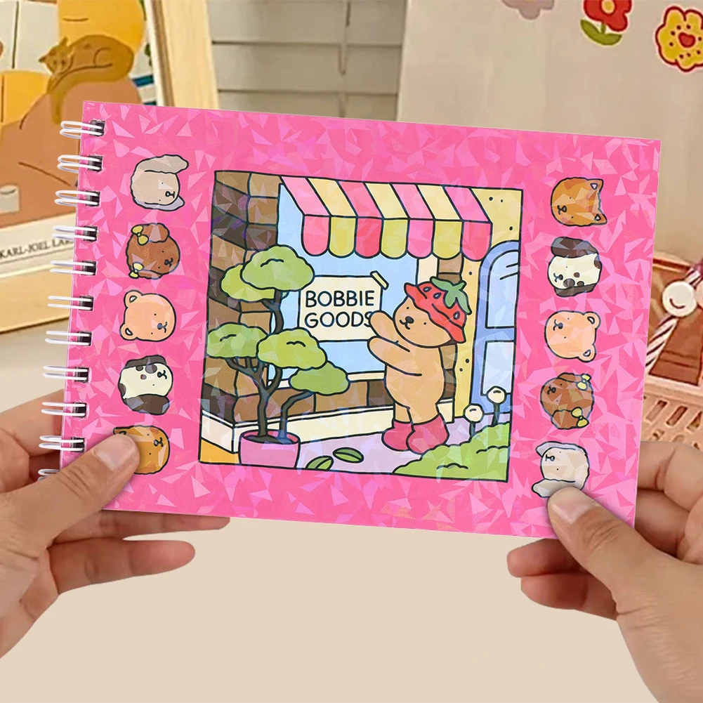 Libro da colorare Libro di pittura Disegni audace e facili Libro da colorare carino Libro da disegno interattivo Montessori per bambini Immaginazione