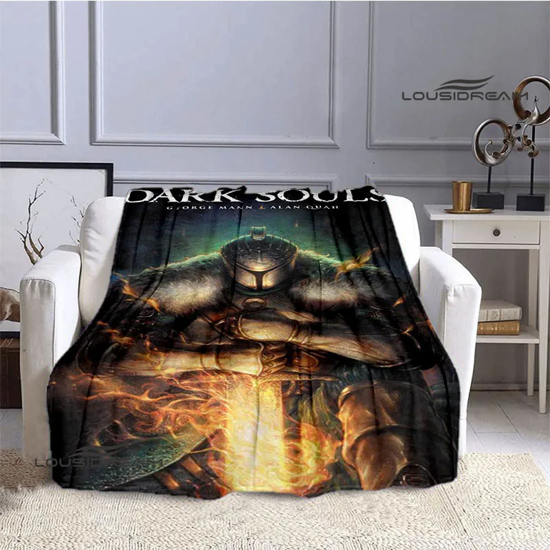 3D game D-Dark Souls printed blankets Warm blanket soft and comfortable home travel bed blanket picnic blanket birthday gift