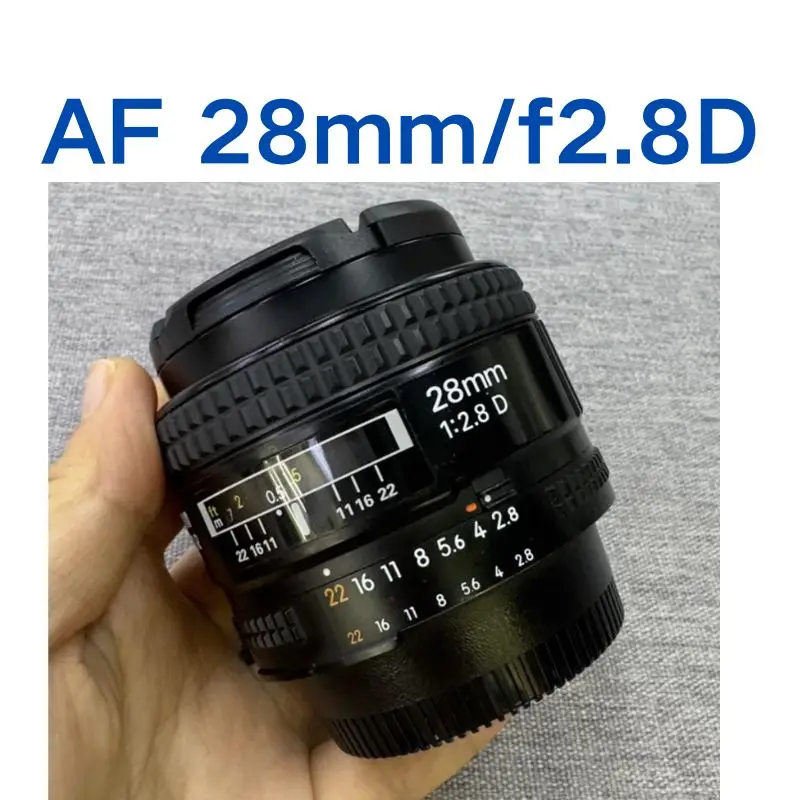 Used AF 28mm/f2.8D lens tested OK and the function is intact