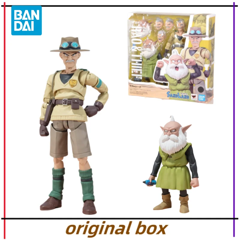 Bandai Figure Model SAND LAND SHF Lao&Thief Anime Figures Toys Collectible Gift for Children Genuine Brand New and Unopened