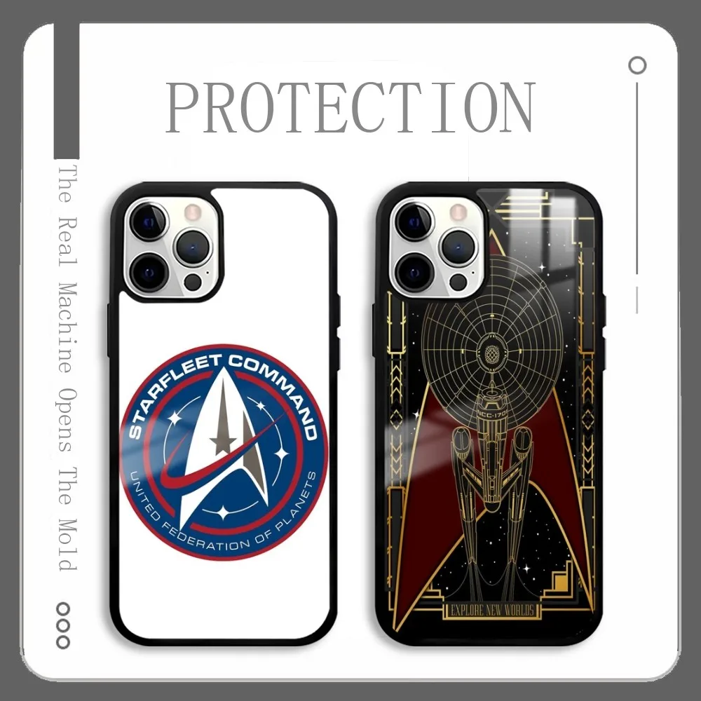 S-Star T-Trek Ship Movie Phone Case For IPhone 16 15 14 13 12 11 Pro Xs Max Mini Plus Celulares Hard Funda