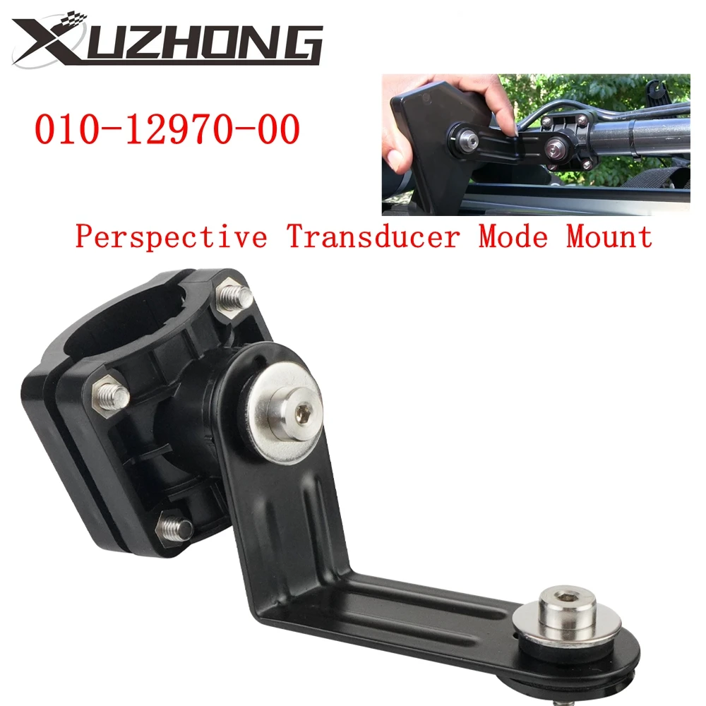 010-12970-00 Perspective Trolling Motor Transducer Live Scope Mount Hardware Accessory Black For Panoptix Livescope LVS32