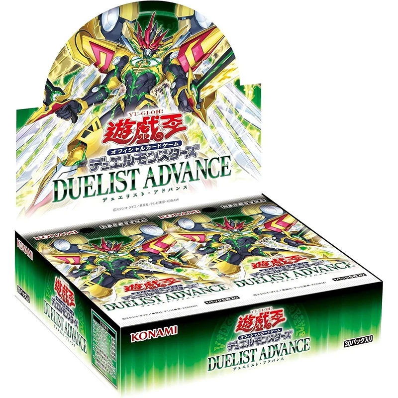 Yu-Gi-Oh! CCG Core Booster Box Duelist's Advance - 24 confezioni di nuove carte di raccolta sigillate in fabbrica