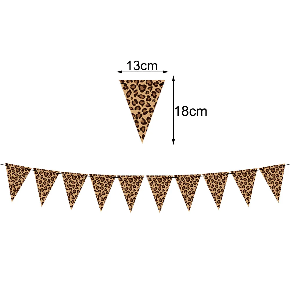 32 Inch Luipaardprint Nummerballon 0-9 Cheetah Print Folieballonnen voor Wild One Safari Verjaardag Dierenprint Feestdecoratie