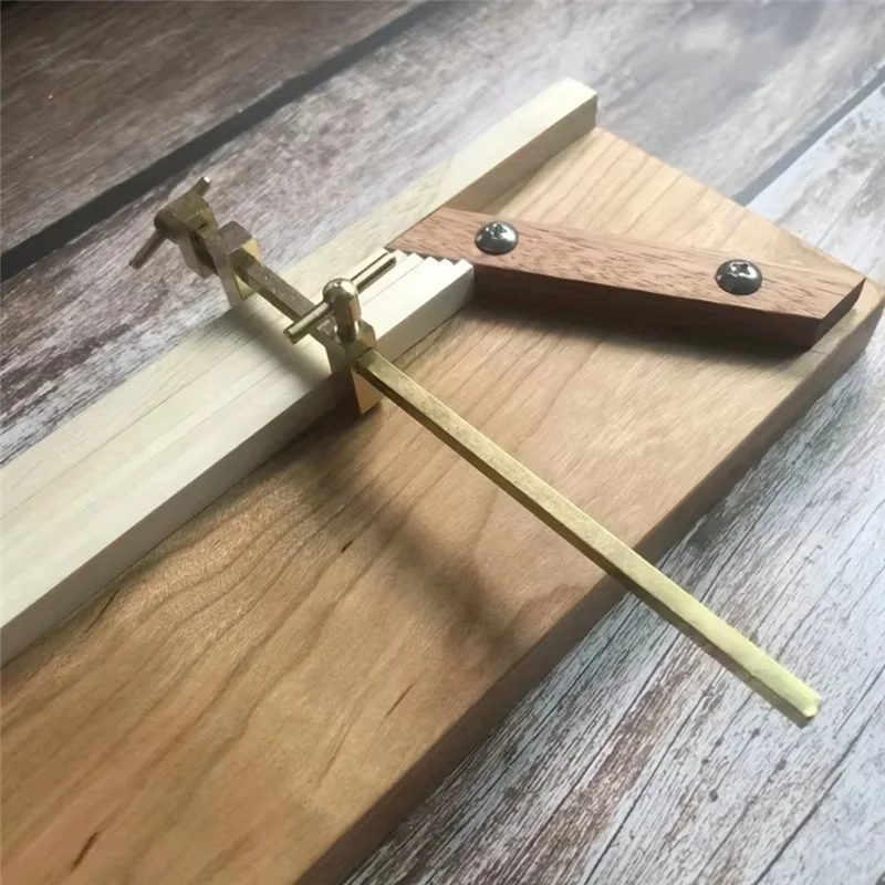 

A25F-Woodworking Wood Clamp, Brass Parallel Clamp Fast Fixed Clip Auxiliary Fixture Splicing Board Positioning Panel