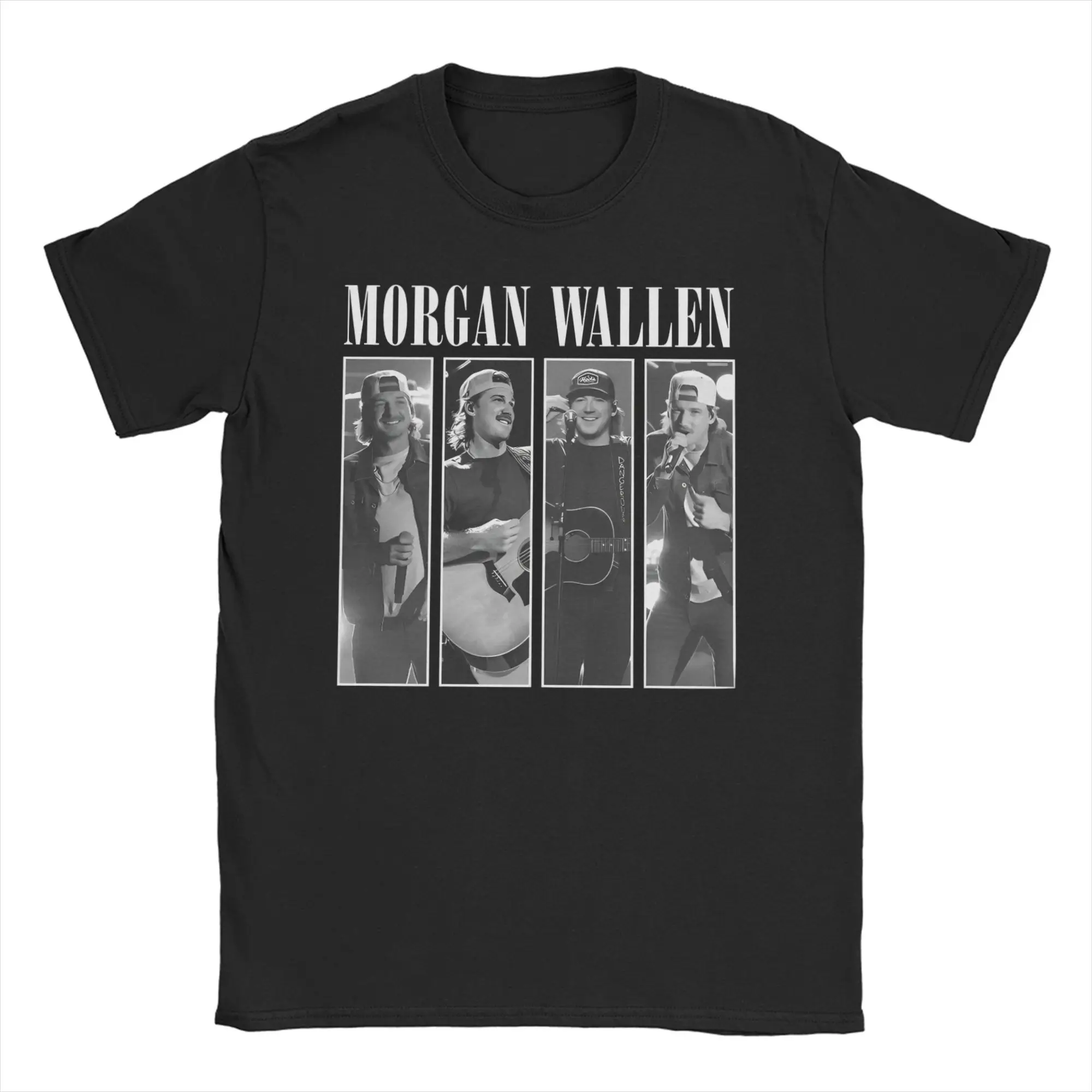 

Men Women's T-Shirts Morgan Wallen 2025 Tour Leisure Pure Cotton Tees Short Sleeve Country Music T Shirts Crewneck Clothes Gift