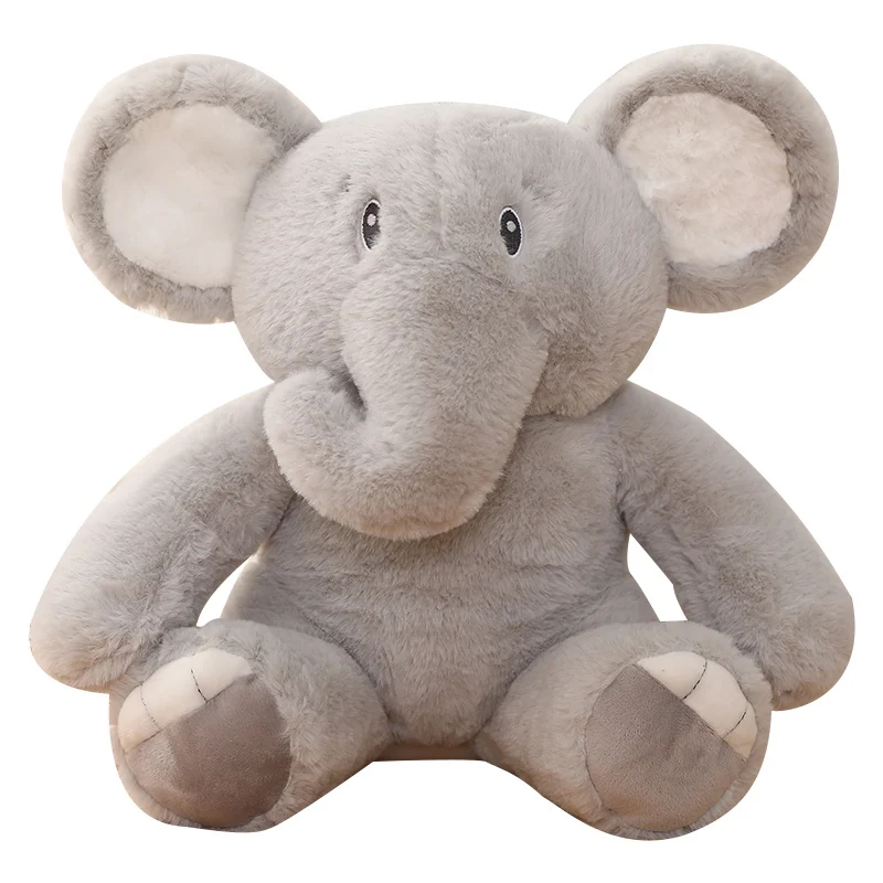 

Stuffed Baby Appease Doll Kawaii Elephant&Bunny&Monkey Plush Toys for Kids Girl Bedroom Decoration Accompany Gifts for Children