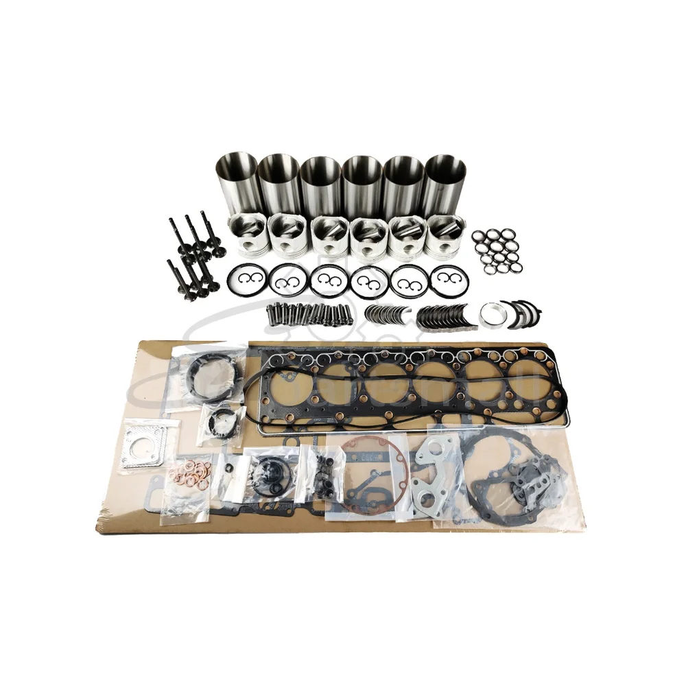 

Fits For New Isuzu 6HK1 6HK1T Engine Overhaul Rebuild Kit With Valves
