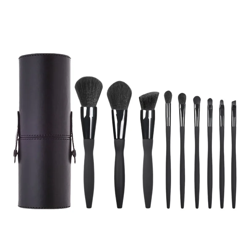 

Bottom Makeup Brush Small Waist Beginner Makeup Tools Black Suit