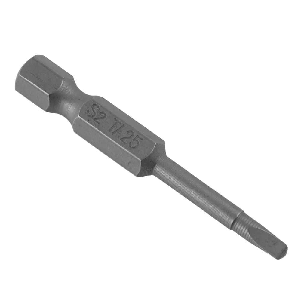 Triangle Bit Screwdriver Bits Electric Screwdriver Assembly Best Durability Easily Absorb Screws Screwdrivers Silver