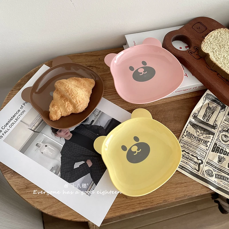 หมีน่ารักถาดเก็บอาหารผลไม้แห้ง - Food Platter Snacks บทวิจารณ์และราคา